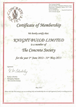 Concrete Society Membership